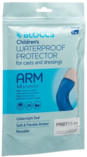 BLOCCS Bad Dusch Wasserschutz Arm 20-33/66cm Kind