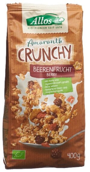 ALLOS Amaranth Crunchy Beerenfrucht Btl 400 g