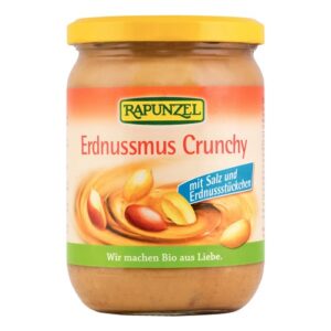 RAPUNZEL Erdnussmus Crunchy mit Salz         500 g