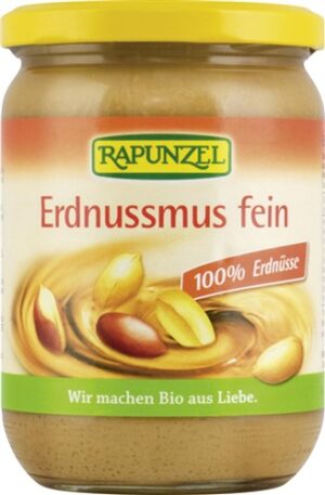 RAPUNZEL Erdnussmus fein                     500 g