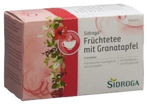 SIDROGA Früchtetee mit Granatapfel 20 Btl 2 g
