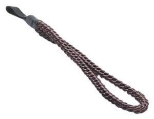 OSSENBERG Stockschlaufe mit Gummiband braun