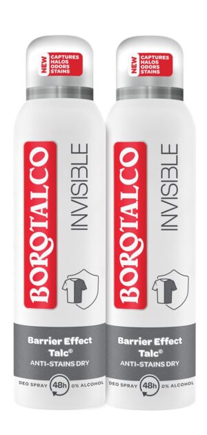 BOROTALCO Deo Invisible Spray 2 Spr 150 ml