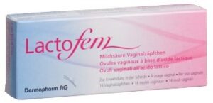 LACTOFEM Milchsäure Vaginalzäpfchen         14 Stk
