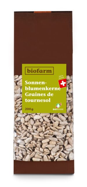 BIOFARM Sonnenblumenkerne Knospe CH Btl 200 g