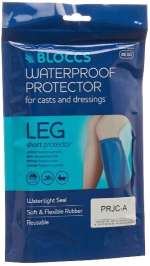 BLOCCS Bad Dusch Wasserschutz Bein 29-49+/66cm Erw