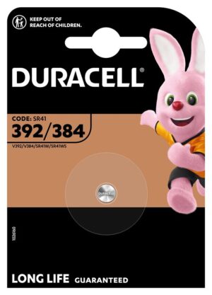 DURACELL Batt 392/384/SR41/AG3 1.55 B1
