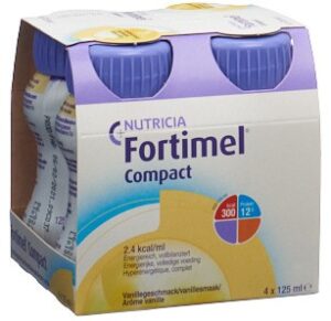 FORTIMEL Compact 2.4 kcal Vanille 4 Fl 125 ml