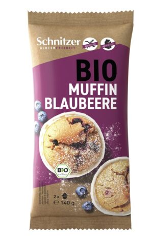 SCHNITZER Bio Muffin Blaubeere             2 140 g