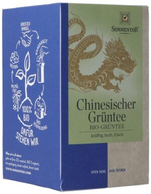 SONNENTOR Chinesischer Grüntee BIO      Btl 18 Stk