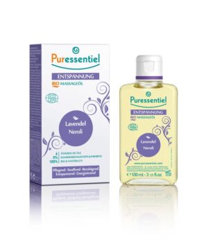 PURESSENTIEL Massageöl entspan Lavend Nero 100 ml