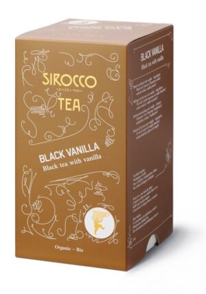 SIROCCO Teebeutel Black Vanilla 20 Stk