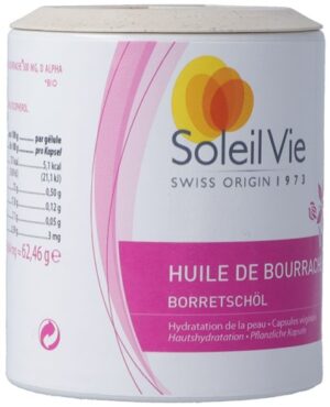 SOLEIL VIE Borretschöl Kaps 694 mg kaltgep  90 Stk