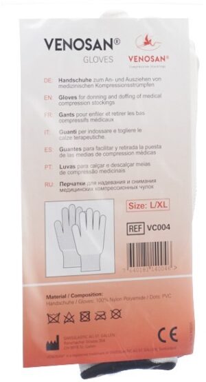 VENOSAN Noppen-Handschuhe L/XL VC004 1 Paar
