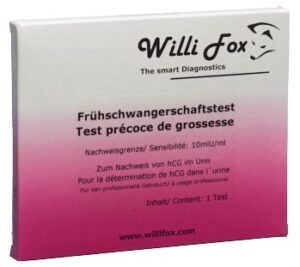 WILLI FOX Frühschwangerschaftstest Urin