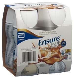 ENSURE Plus Advance Kaffee 4 Fl 220 ml