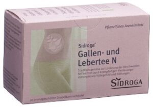 SIDROGA Gallen- und Lebertee N 20 Btl 2 g
