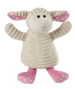 WARMIES PURE Wärme-Stofftier Schaf Pünktchen