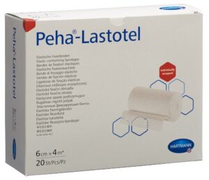 PEHA-LASTOTEL Fixierbinden 6cmx4m           20 Stk