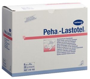 PEHA-LASTOTEL Fixierbinden 8cmx4m           20 Stk