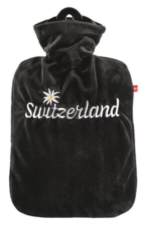 EMOSAN Wärmflasche Switzerland mit Edelweis