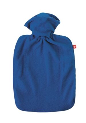 EMOSAN Wärmflasche Klassik Vlies blau