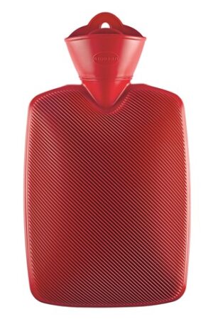 EMOSAN Wärmflasche Halblamelle rot