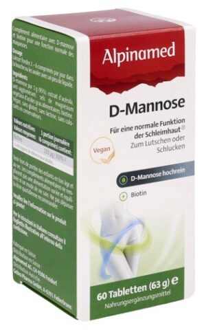 ALPINAMED D-Mannose Tabl Ds 60 Stk
