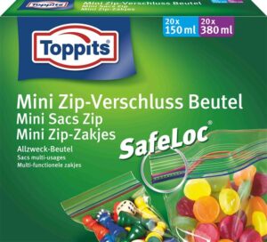 TOPPITS Mini Zip Verschlussbeutel           40 Stk