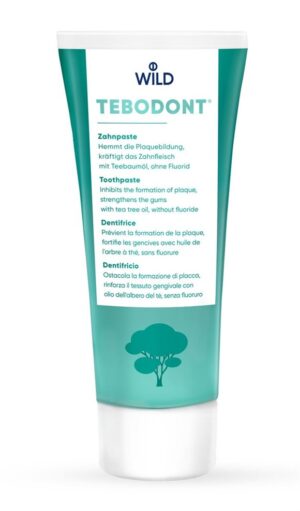 TEBODONT Zahnpaste ohne Fluorid 75 ml