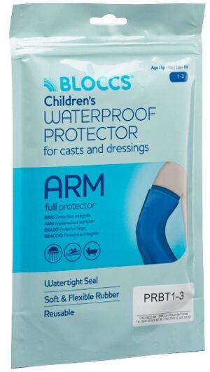BLOCCS Bad Dusch Wasserschutz Arm 17-28/43cm Kind
