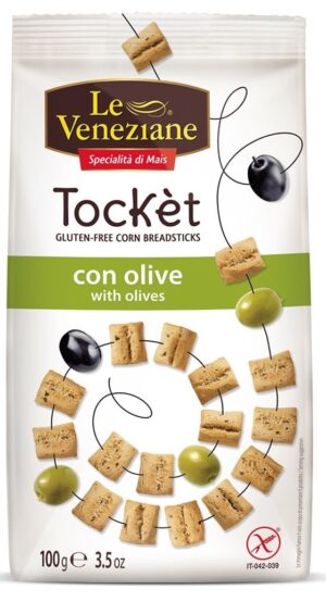 LE VENEZIANE Tocket mit Oliven glutenfrei    100 g