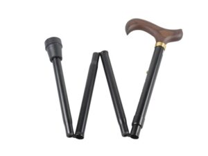 GASTROCK Faltstock 85-95cm 4f Alu schwarz D