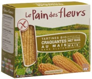 BLUMENBROT Knusp Schnitt Mais Bio glut fr 150 g