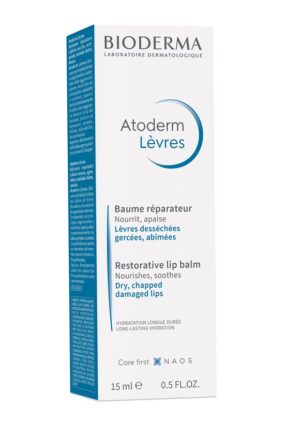 BIODERMA Atoderm lèvres baume réparateur Tb 15 ml