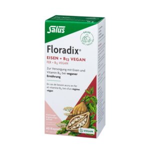 FLORADIX VEGAN Eisen + Vitamin B12 KapBlist 40 Stk