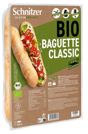 SCHNITZER Bio Baguette classic               360 g
