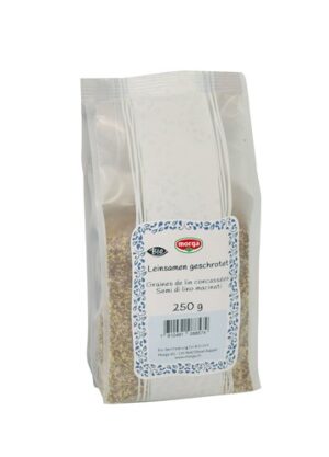 MORGA Leinsamen geschrotet Bio               250 g