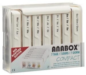 ANABOX Compact 7 Tage D/F/I weiss