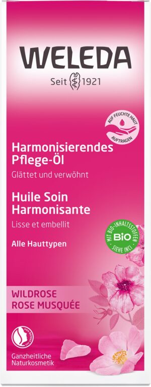 WELEDA Pflege-Öl harmonisierend WildrGlasfl 100 ml