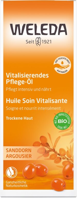 WELEDA Pflege-Öl vitalisierend SanddoGlasfl 100 ml