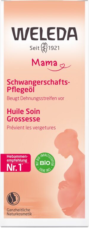 WELEDA MAMA Pflege-Öl Schwangerschaft Disp 100 ml
