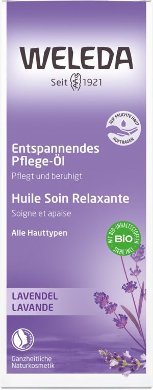 WELEDA Pflege-Öl entspannend LavendelGlasfl 100 ml