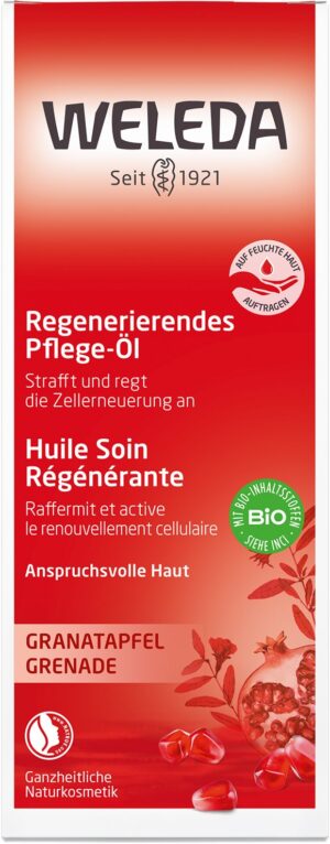WELEDA Pflege-Öl regenerierend GranatGlasfl 100 ml