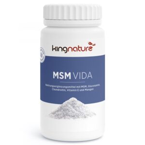 KINGNATURE MSM Vida Kaps 860 mg Ds 60 Stk
