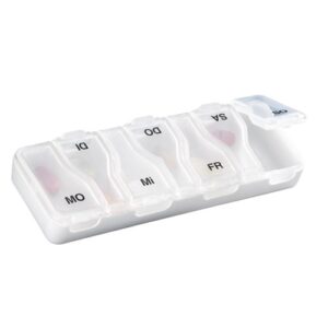 SAHAG Medi-7 Uno Medidosierer 7 Tage 1 Fach we  D