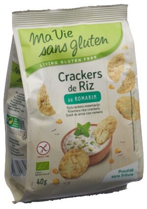 MA VIE S GLUT Reis Cräcker mit Rosmarin 40 g