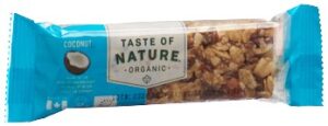 TASTE OF NATURE Riegel Coconut                40 g