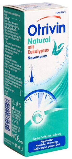 OTRIVIN Natural Plus mit Eukalyptus Spray 20 ml