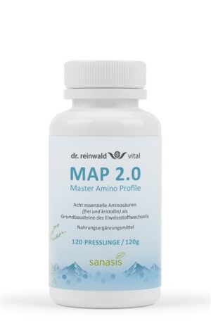 SANASIS MAP 2.0 Master Amino Tabl PatterDs 120 Stk